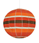 modern sphere pendant light in colour combination of interior design choice